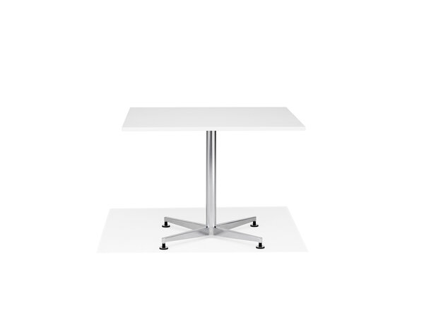 san_siro table carrée/rectangulaire avec piétement en acier
