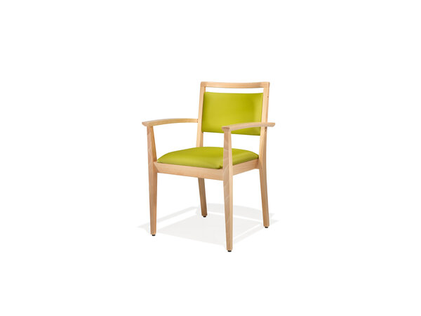 Luca chair with handle bar