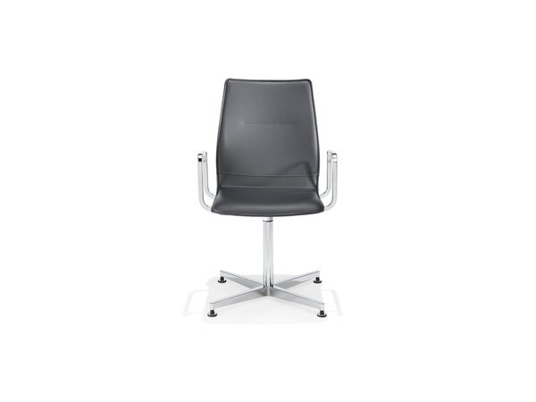 uni_verso swivel chair, upholstered seat shell
