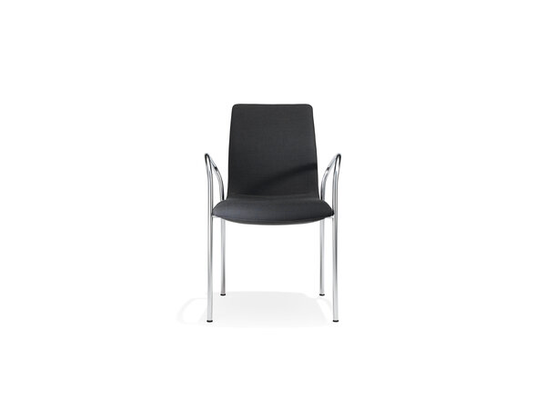 Ona plaza chair on 4 metal legs