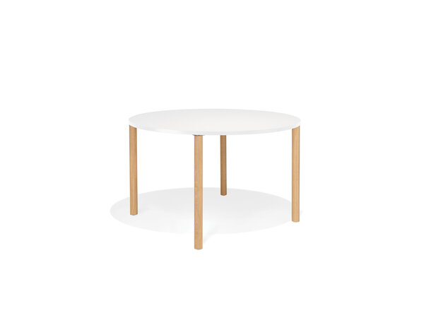 Arn table ronde aved pieds en bois