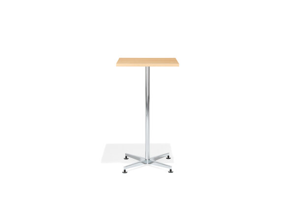 san_siro square bar table with metal frame