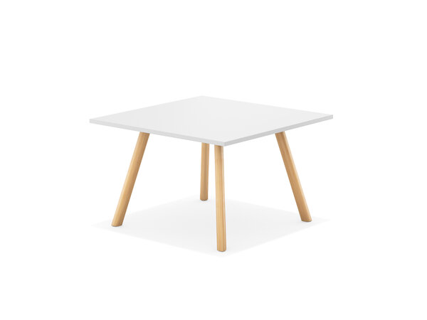 Creva desk Tisch quadratisch/rechteckig, ohne oder mit Plattenfuge