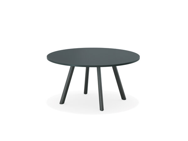 Creva Tisch rund, ohne Plattenfuge