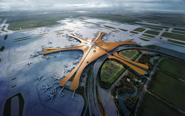 Beijing Daxing International Airport, Peking, China